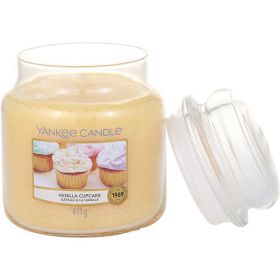 YANKEE CANDLE by Yankee Candle VANILLA CUPCAKE SCENTED MEDIUM JAR 14.5 OZ