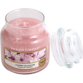 YANKEE CANDLE by Yankee Candle CHERRY BLOSSOM SCENTED SMALL JAR 3.6 OZ