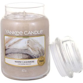 YANKEE CANDLE by Yankee Candle WARM CASHMERE SCENTED LARGE JAR 22 OZ