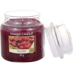 YANKEE CANDLE by Yankee Candle BLACK CHERRY SCENTED MEDIUM JAR 14.5 OZ