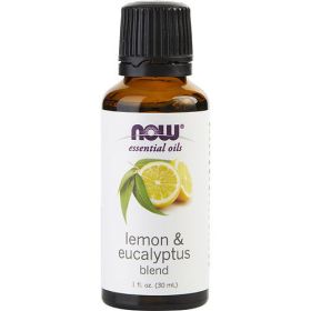 ESSENTIAL OILS NOW by NOW Essential Oils LEMON & EUCALYPTUS OIL 1 OZ