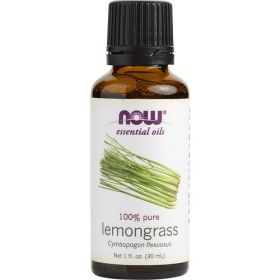 ESSENTIAL OILS NOW by NOW Essential Oils LEMONGRASS OIL 1 OZ