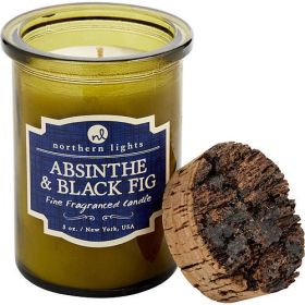 ABSINTHE & BLACK FIG SCENTED by SPIRIT JAR CANDLE - 5 OZ. BURNS APPROX. 35 HRS.