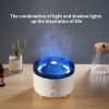 Jellyfish Fire Volcano Humidifier Air Diffuser Wholesale Portable Flame Oil Essential Aroma Mini Volcanic Diffuser