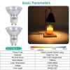 Electric Wax Melt Warmer Lamp Dimmable Fragrance Candle Melt Lantern Metal Iron Decorative Melter Light with 2 GU10 Bulbs