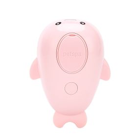 Pet Cat Dog Electric Spray Except Hair Comb Pet Products (Option: Dolphin Brush Pink-English Color Box-USB)